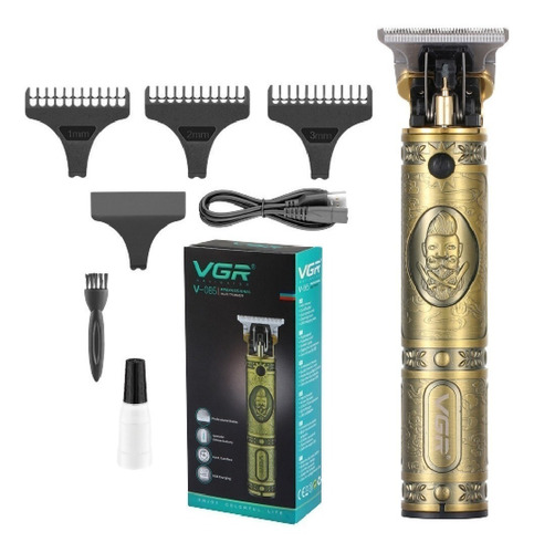 Cortadora De Pelo Vgr V-085 Dorada 100v/240v