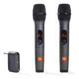 Sistema Inalambrico De Dos Microfonos Jbl Con Receptor De Do