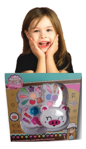 Set Maquillaje Para Niña Juguete X Tres