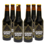 Six Pack Cerveza Lagrimas Negras Imperial Cacao Stout 