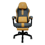 Silla Gamer Wetech Color Naranjo/negro Modelo Ls-1118