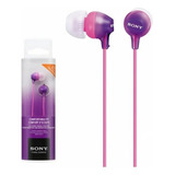 Audífonos In-ear Sony Mdr-ex15lp Violeta