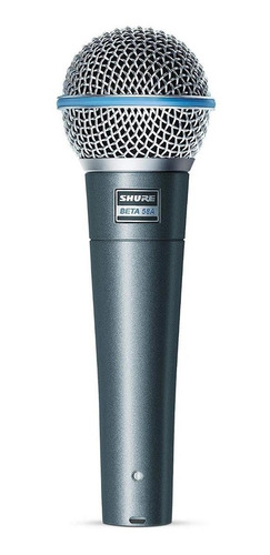Microfone Shure Beta 58a Dinâmico Supercardióide Preto Shop