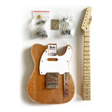Kit De Modelo Fender Telecaster Construye Tu Propio Mini Ki. Color Blanco