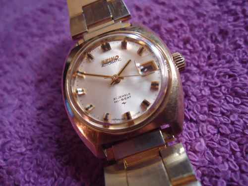 Seiko Hi-beat Mini Reloj Automatico Vintage Para Mujer Japan