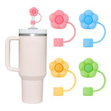 Juego De 4 Tapas Popote Para Taza Stanley 20-40 Oz, 0.4 