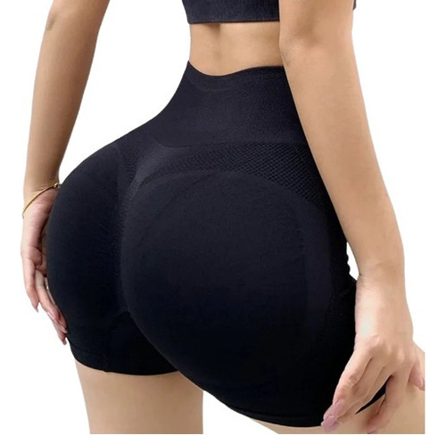 Short Levanta Bumbum Feminino Academia Yoga Fitness Push