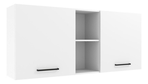 Armario Madesa Agata 150cm 2 Puertas Y 2 Nichos Color Blanco