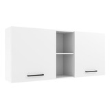 Armario Madesa Agata 150cm 2 Puertas Y 2 Nichos Color Blanco