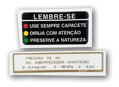 Kit De Etiquetas Do Tanque Cbx750f 7galo 88 A 94