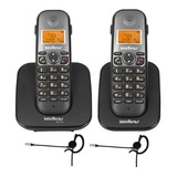 Kit Telefone S/fio Ts 5120 + Ramal + 2 Hc 10 Fone