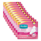 Kit 10 Absorvente Plenitud Femme Normal - 80 Unidades