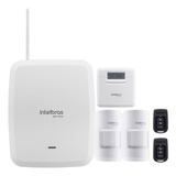 Kit Alarme Amt 8000 Intelbras C/ 2 Sensores De Presença Pet