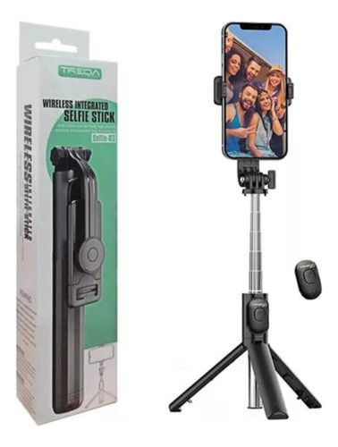 Monopod Palo Selfie Con Trípode Integrado, Control Bluetooth