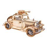 Robotime 3d Wooden Puzzles Car Diy Model Kits Para Construir