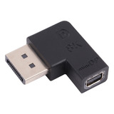 Adaptador De Codo Displayport Macho A Mini Displayport Hembr