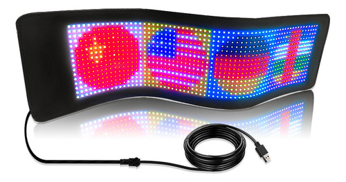 Pantalla Led Flexible De Publicidad De Automóviles For Vent