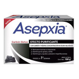 5 Un Asepxia Jabón Carbon Detox X 100grs Antiacné Grasitud