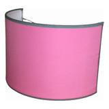 Aplique De Pared En Tela Rosa  30-30/20 Cm Alt 