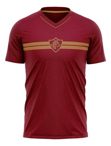 Camiseta Braziline Fluminense Prank - Masculina - Vinho