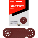 10 Discos Lija Con Velcro 125mm (5 ) Grano 60 Makita D-54508