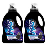 2 Pack Mas Detergente Liquido Ropa Oscura 1.83 Lt
