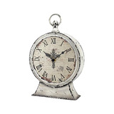 Reloj De Mesa Grande Decorativo De 12 Pulgadas Pilas Nã...