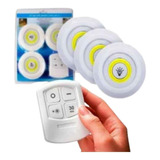 Luminária Lâmpada Led Spot Sem Fio Portátil Controle Remoto