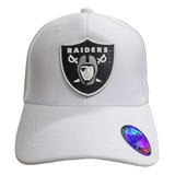 Gorra Nfl Las Vegas Raiders Con Logo En Goma 3d