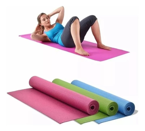 Tapete Para Yoga Tapete Gym Ejercicio 10mm Pvc Yoga Mat! 