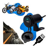 Carregador Usb Celular De Moto Universal Impermeavel Charge