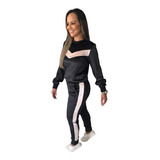 Conjunto De Frio Feminino Plush Peludinho Blogueira Jogger  