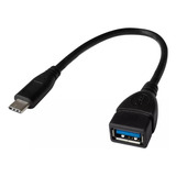 Adaptador Cable P/ Android Usb Tipo C Macho A Usb Hembra Otg