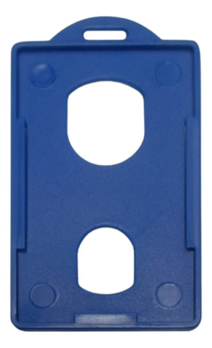 Escarapela Porta Carnet Vertical X 10 Und Azul