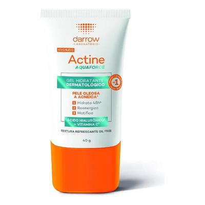 Darrow Actine Aquaforce - Gel Hidratante Facial 40g | MercadoLivre