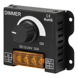 Módulo Dimmer Pwm Interruptor 12/24v 30a Fita Led Iluminação