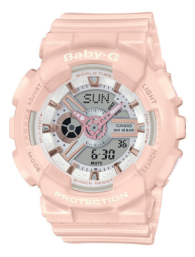 Reloj Casio Baby-g Ba-110rg-4adr Resina Mujer 100% Original