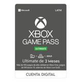 Xbox Game Pass Ultimate 2 Meses