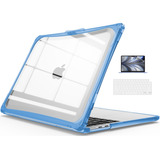 Funda Para Laptop Resistente Para Macbook Air M2 Azul