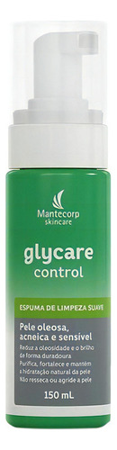 Mantecorp Glycare Control Espuma De Limpeza Facial 150ml