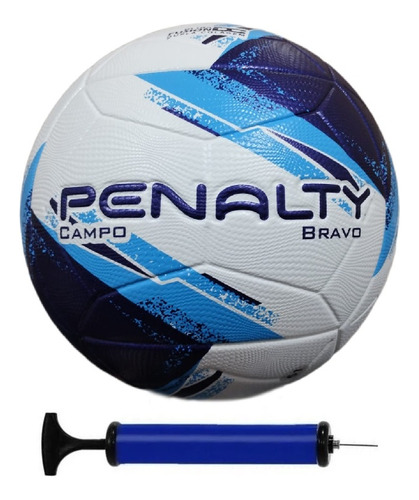 Bola Campo Bravo Penalty + Bomba De Ar