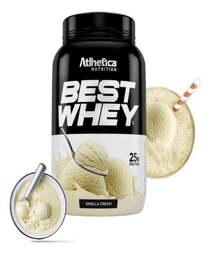 Best Whey Proteína 900g - Sabores - Atlhetica Nutrition