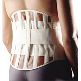 Faja Sacrolumbar Alta 7 Varillas Ajustable Biosport 4810 Bs