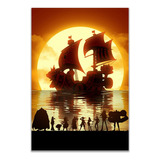 Poster One Piece Thousand Sunny Hd 48cmx33cm Mugiwaras Grand