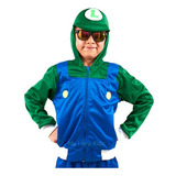 Pants Y Chamarra Disfraz Luigi
