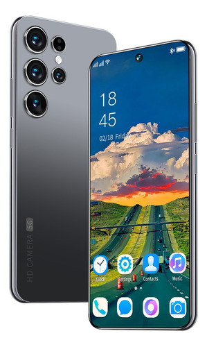 Último 2024 Modelo Bobarry S23 Ultra Smartphone Desbloquea Global 5g Android 13 El Precio Más Barato 6.8 Pulgadas Pantalla Grande Dual Sim 12+512gb