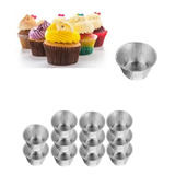 Kit 48 Formas Mini Cupcake Bolo Muffin Forminhas De Forno