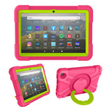 Rosa Vermelha+verde Grama Para Pc Amazon Kindle Fire Hd8 (20