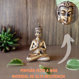 Buda Hindu Orando Para Decoração Feito Em Resina Resistente