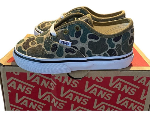 Vans Zapatillas Authentic Camo Suede Vn-0xfxepa